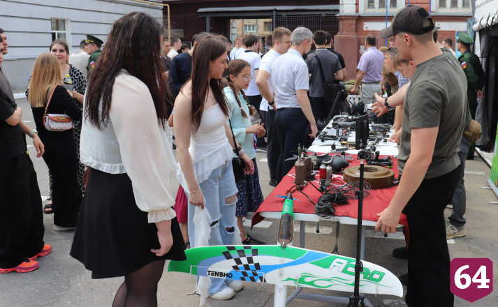 В Саратове школьники соревновались в управлении БПЛА